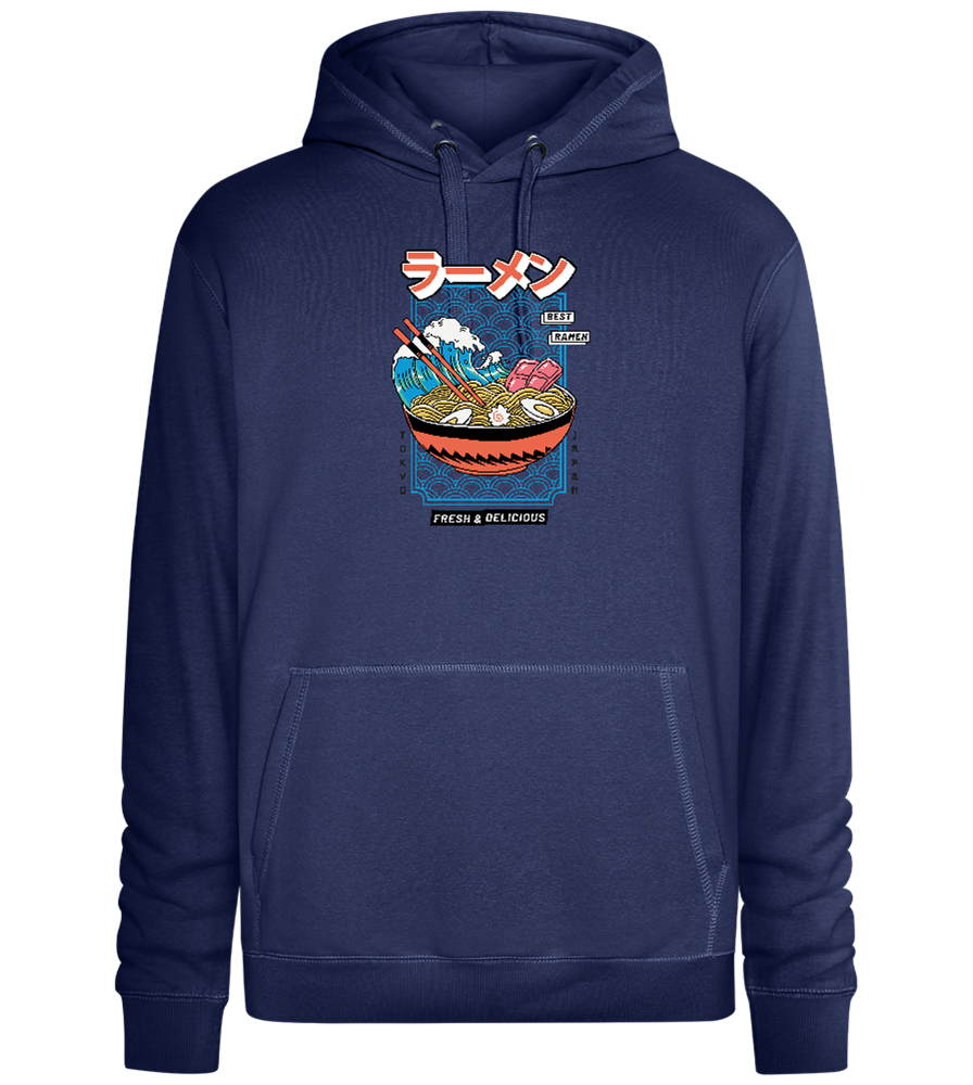 Best Ramen Design - Premium unisex hoodie_DENIM CHINA_front