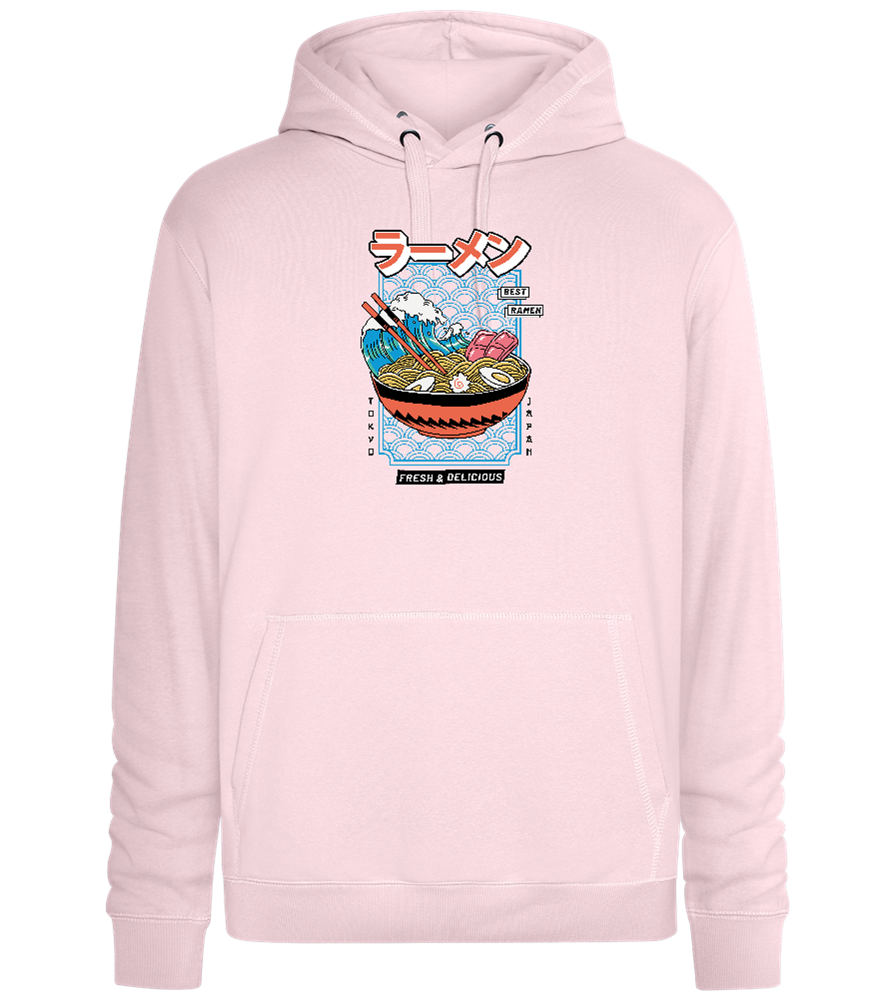 Best Ramen Design - Premium unisex hoodie_LIGHT PEACH ROSE_front