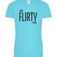 The Flirty One Design - Comfort women's t-shirt_HAWAIIAN OCEAN_front