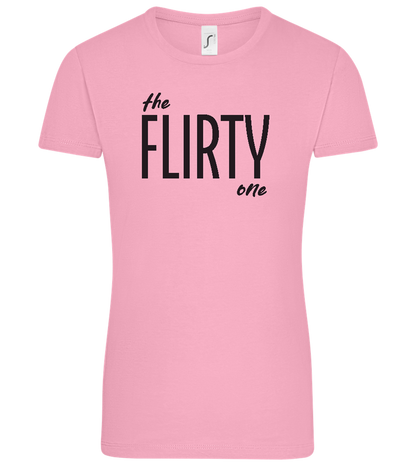 The Flirty One Design - Comfort women's t-shirt_PINK ORCHID_front