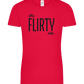 The Flirty One Design - Comfort women's t-shirt_RED_front