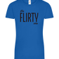 The Flirty One Design - Comfort women's t-shirt_ROYAL_front