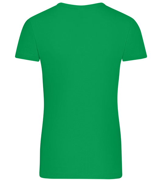 The Flirty One Design - Comfort women's t-shirt_MEADOW GREEN_back