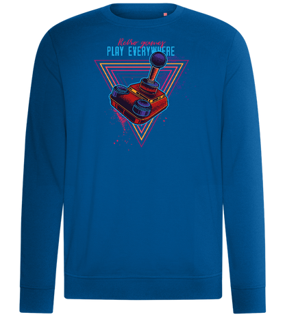 Play Everywhere Design - Comfort unisex sweater_ROYAL_front