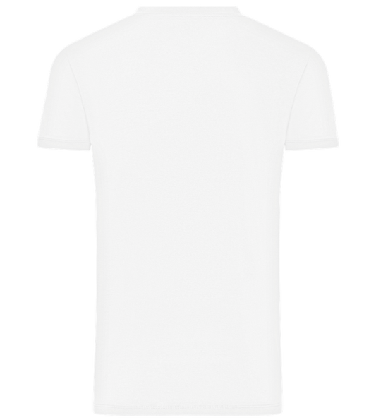 The Groom Tie Design - Comfort men's t-shirt_WHITE_back