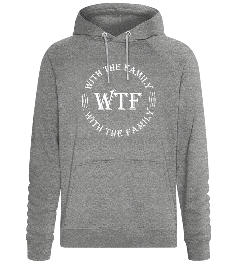 With The Family Design - Comfort unisex hoodie_ORION GREY II_front