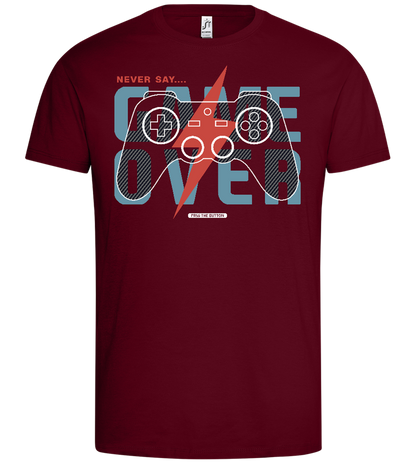 Never Quit Gaming Design - Premium men's t-shirt_CHILE_front