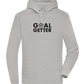 Goal Getter Design - Premium unisex hoodie_ORION GREY II_front