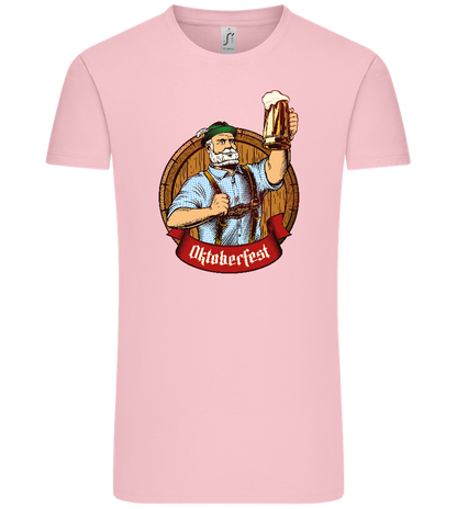 Oktoberfest Man Design - Comfort Unisex T-Shirt_CANDY PINK_front