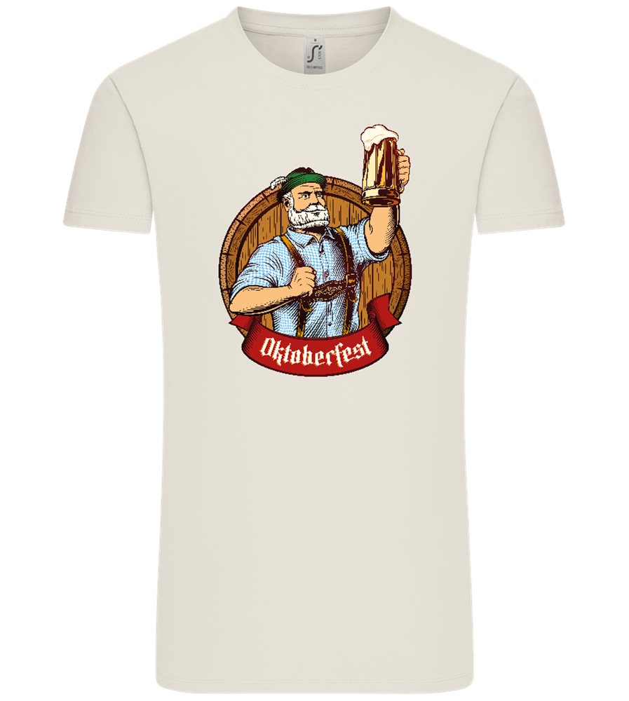 Oktoberfest Man Design - Comfort Unisex T-Shirt_ECRU_front