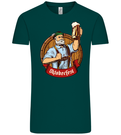 Oktoberfest Man Design - Comfort Unisex T-Shirt_GREEN EMPIRE_front