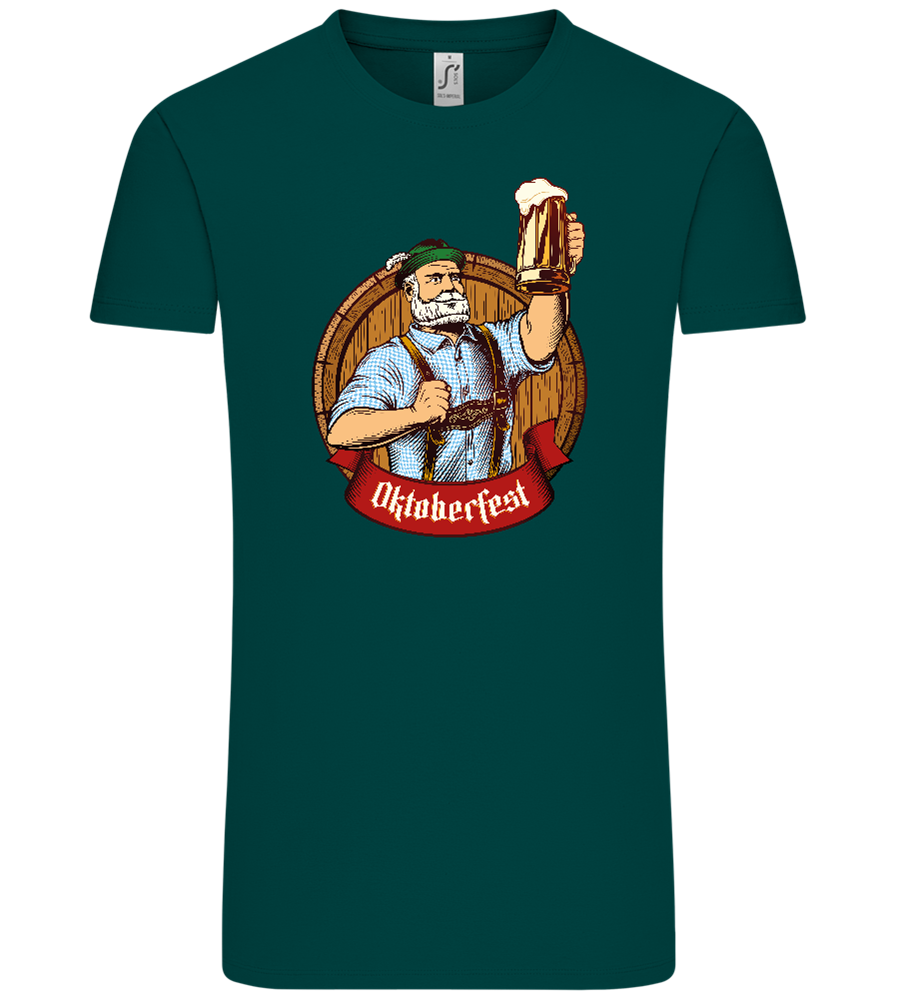 Oktoberfest Man Design - Comfort Unisex T-Shirt_GREEN EMPIRE_front