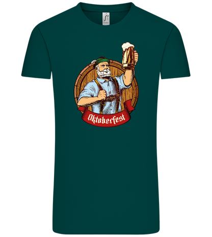 Oktoberfest Man Design - Comfort Unisex T-Shirt_GREEN EMPIRE_front