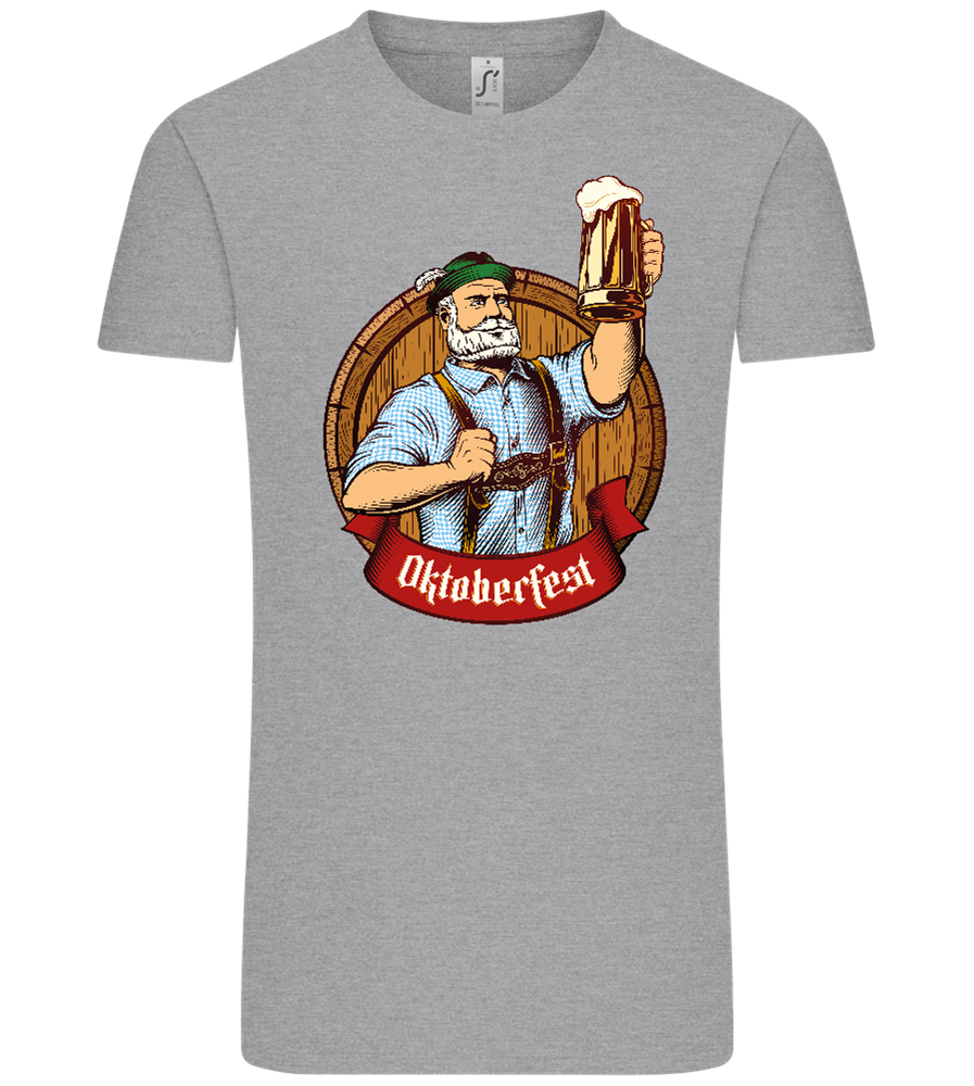 Oktoberfest Man Design - Comfort Unisex T-Shirt_ORION GREY_front