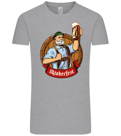 Oktoberfest Man Design - Comfort Unisex T-Shirt_ORION GREY_front