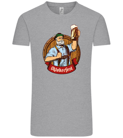 Oktoberfest Man Design - Comfort Unisex T-Shirt_ORION GREY_front