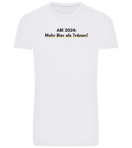 Mehr Bier Als Tränen Design - Basic Unisex T-Shirt