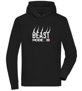 Beast Mode On Design - Premium unisex hoodie
