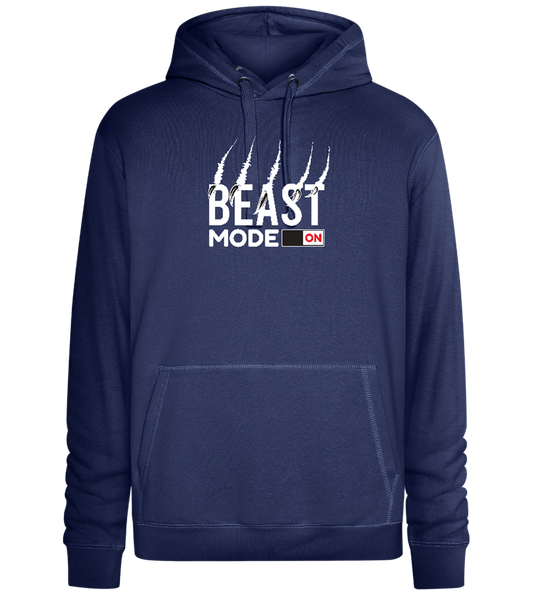 Beast Mode On Design - Premium unisex hoodie_DENIM CHINA_front