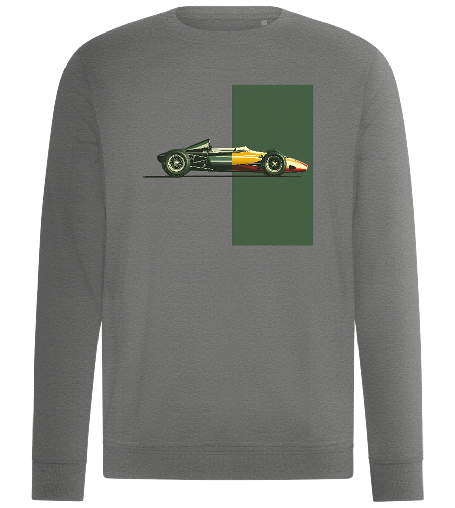 Retro F1 Design - Comfort unisex sweater_ORION GREY II_front