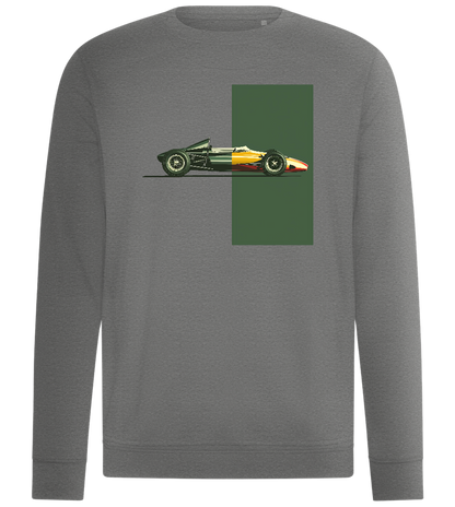 Retro F1 Design - Comfort unisex sweater_ORION GREY II_front