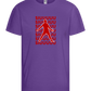 Soccer Celebration Design - Basic kids t-shirt_DARK PURPLE_front