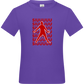Soccer Celebration Design - Basic kids t-shirt_DARK PURPLE_front