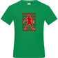 Soccer Celebration Design - Basic kids t-shirt_MEADOW GREEN_front