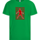 Soccer Celebration Design - Basic kids t-shirt_MEADOW GREEN_front