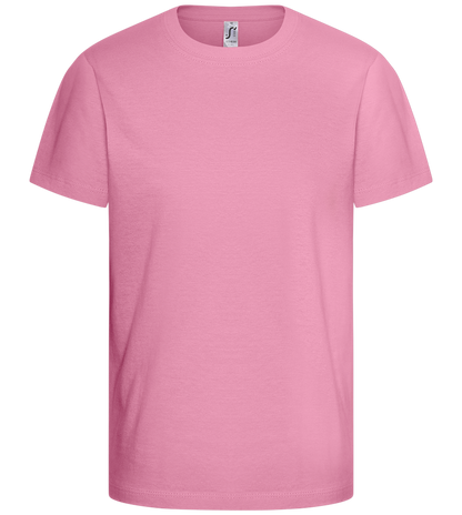 Soccer Celebration Design - Basic kids t-shirt_PINK ORCHID_front