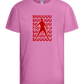 Soccer Celebration Design - Basic kids t-shirt_PINK ORCHID_front