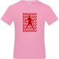 Soccer Celebration Design - Basic kids t-shirt_PINK ORCHID_front