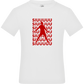 Soccer Celebration Design - Basic kids t-shirt_WHITE_front
