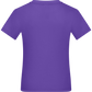 Soccer Celebration Design - Basic kids t-shirt_DARK PURPLE_back