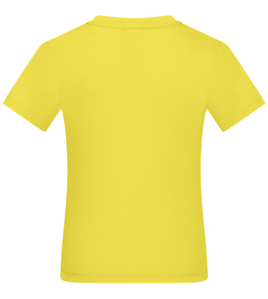 Soccer Celebration Design - Basic kids t-shirt_LEMON_back