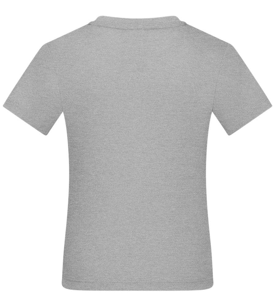 Soccer Celebration Design - Basic kids t-shirt_ORION GREY_back