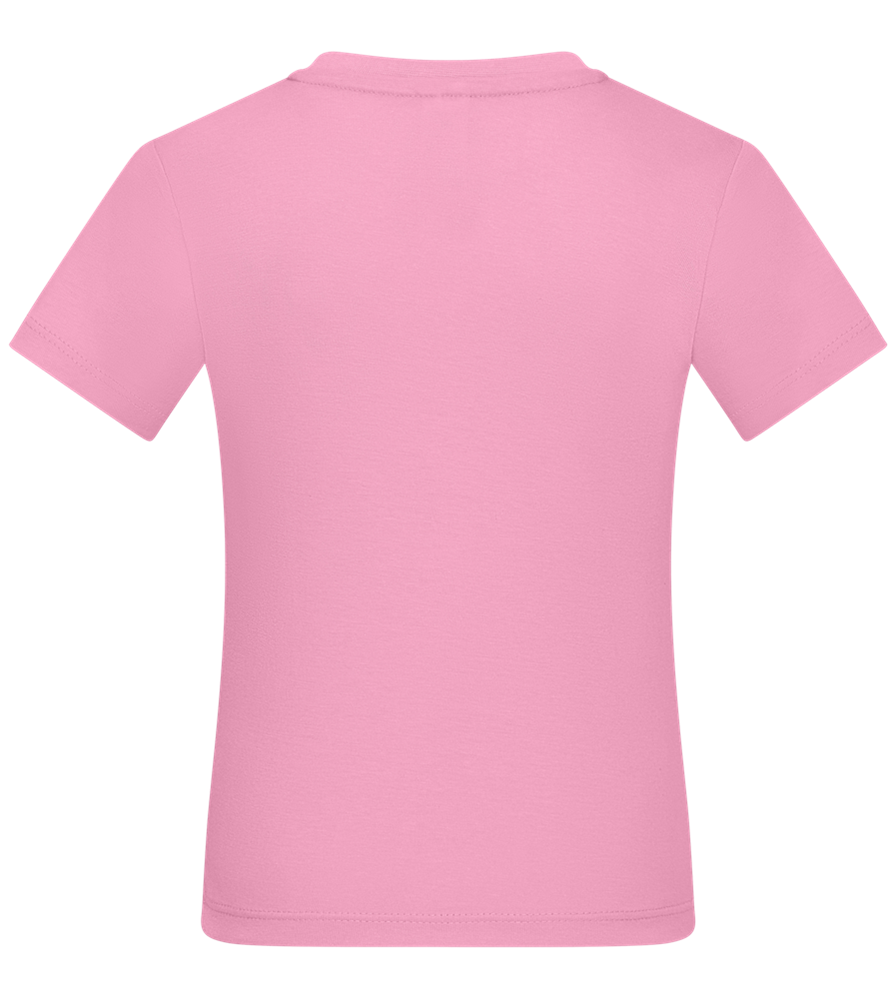 Soccer Celebration Design - Basic kids t-shirt_PINK ORCHID_back