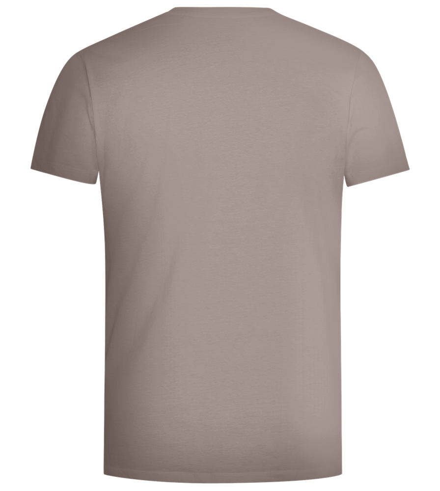 Pole Position Design - Premium men's close fitting t-shirt_CHARCOAL CHIN_back