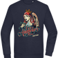 Los Angeles Design - Comfort Essential Unisex Sweater_FRENCH NAVY_front