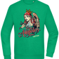 Los Angeles Design - Comfort Essential Unisex Sweater_MEADOW GREEN_front