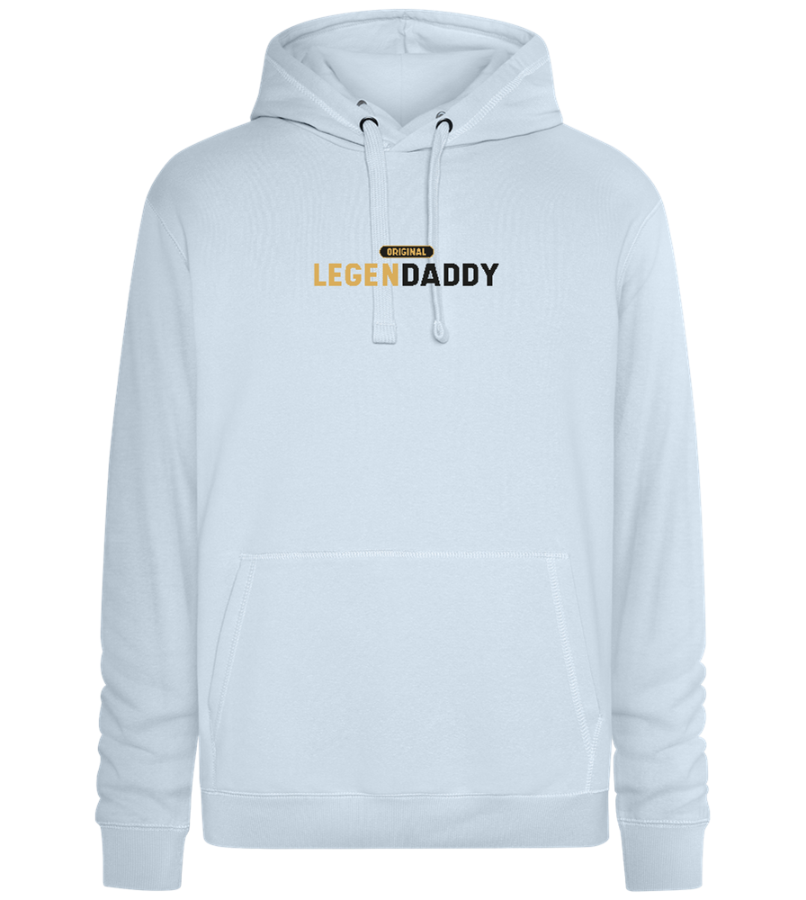 Original Legendaddy Design - Premium unisex hoodie_CREAMY BLUE_front