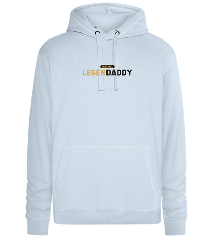 Original Legendaddy Design - Premium unisex hoodie_CREAMY BLUE_front