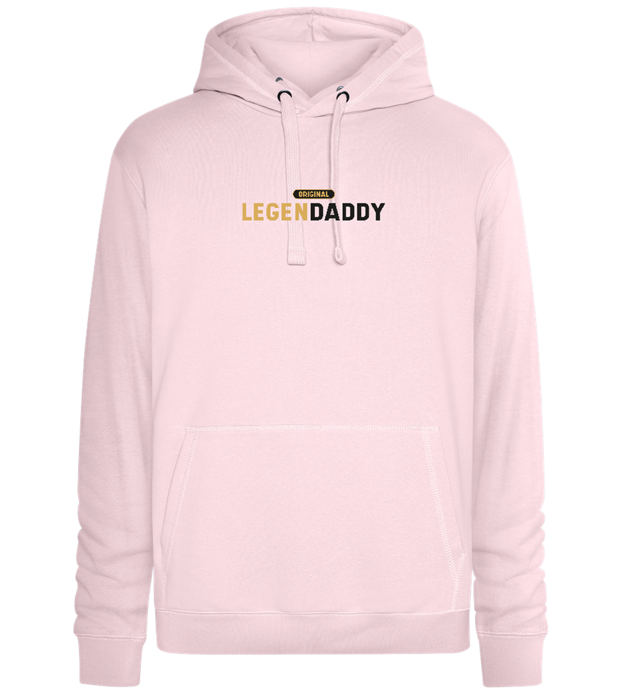 Original Legendaddy Design - Premium unisex hoodie_LIGHT PEACH ROSE_front