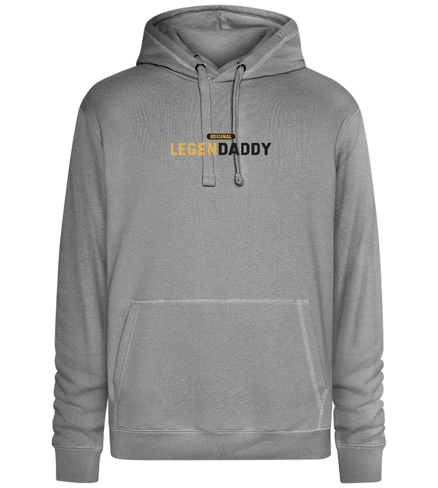 Original Legendaddy Design - Premium unisex hoodie_ORION GREY II_front