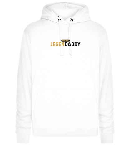 Original Legendaddy Design - Premium unisex hoodie_WHITE_front