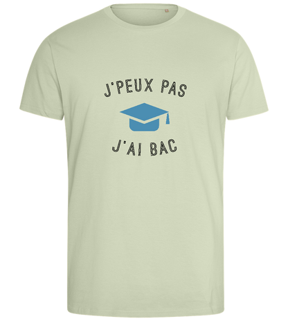 J'peux Pas J'ai Bac Design - Comfort men's fitted t-shirt_SILESTONE_front