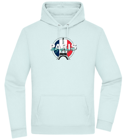 City of Light Design - Premium Essential Unisex Hoodie_ARCTIC BLUE_front