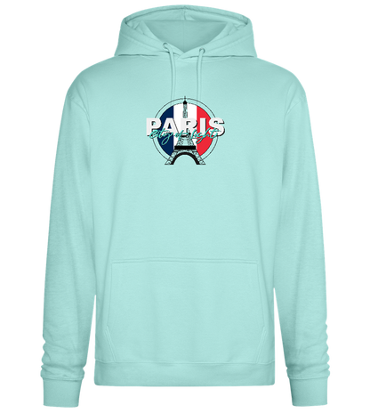 City of Light Design - Premium Essential Unisex Hoodie_ARCTIC BLUE_front