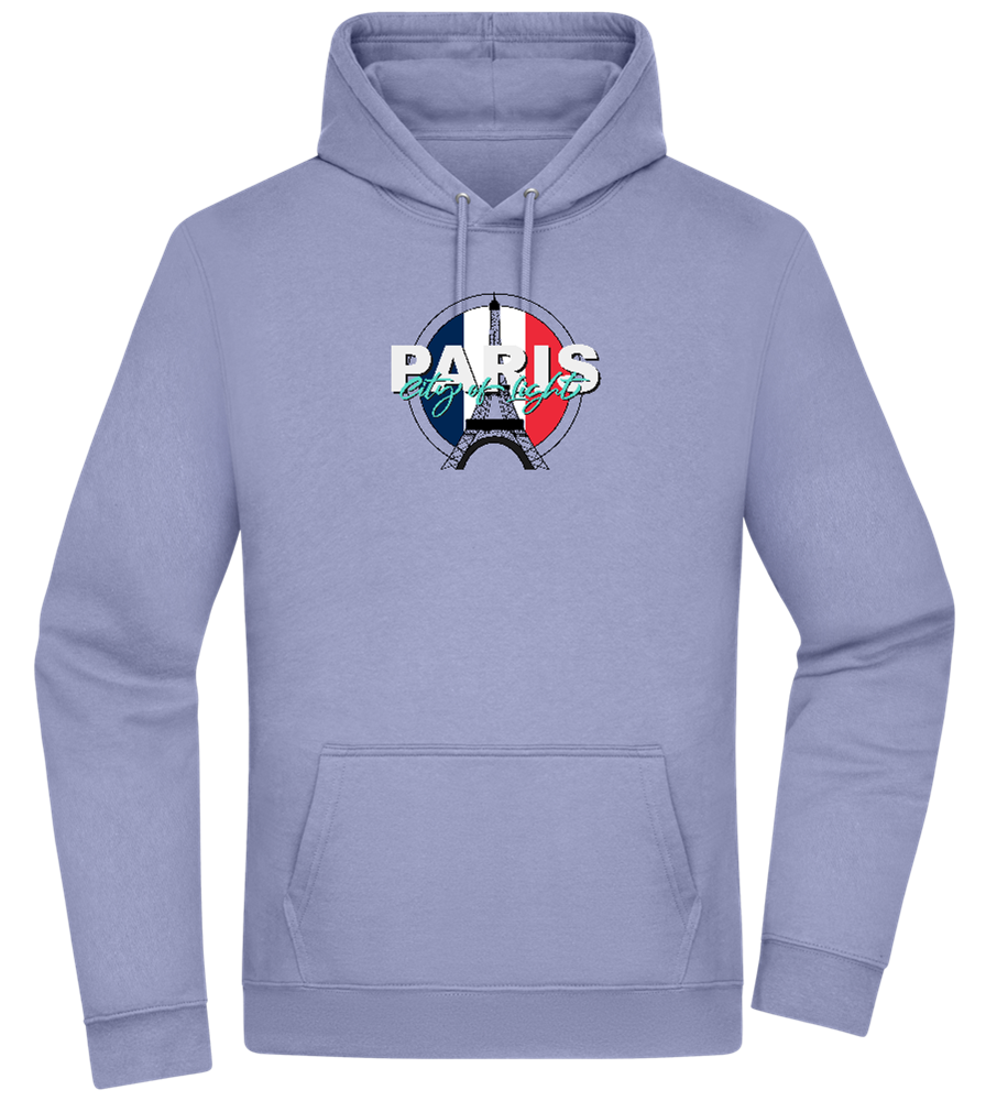 City of Light Design - Premium Essential Unisex Hoodie_BLUE_front