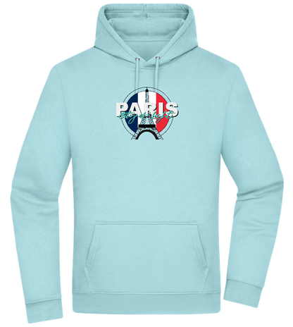 City of Light Design - Premium Essential Unisex Hoodie_POOL BLUE_front